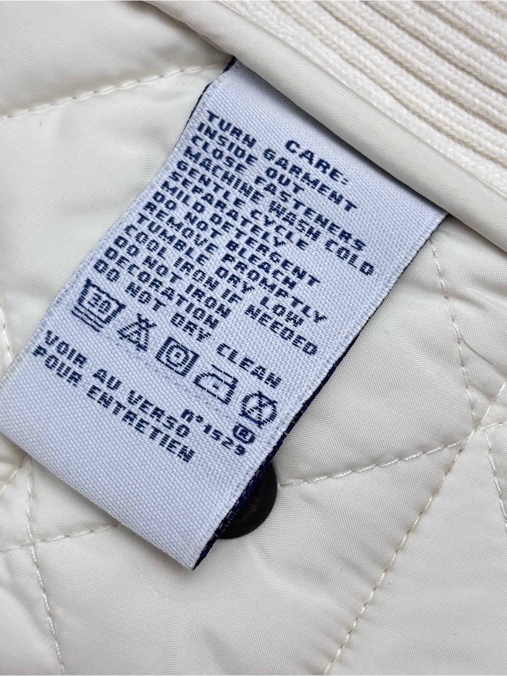 Polo by Ralph Lauren Sport Quilted Vest Suede Cream Equestrian Old Money Medium - Picture 10 of 13